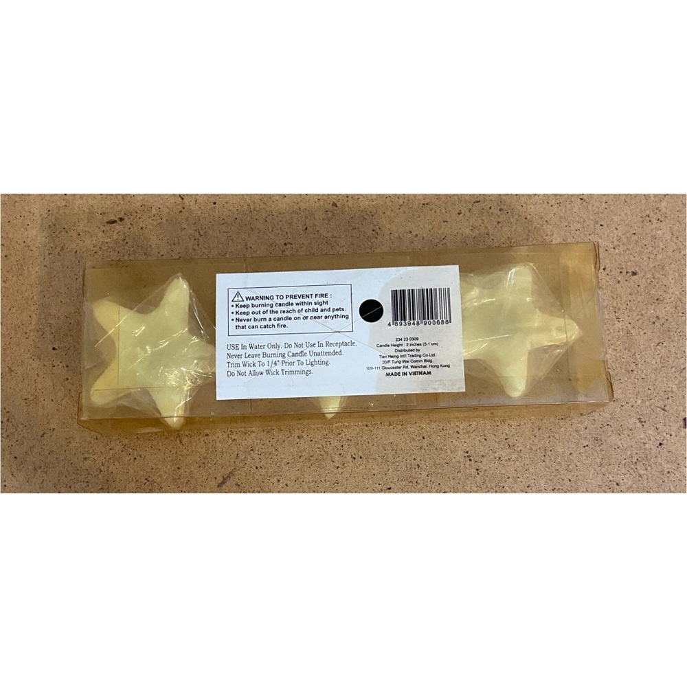 ๐ค Lobster Bake Star Fish Floating Candles Set - Picture 2 of 3